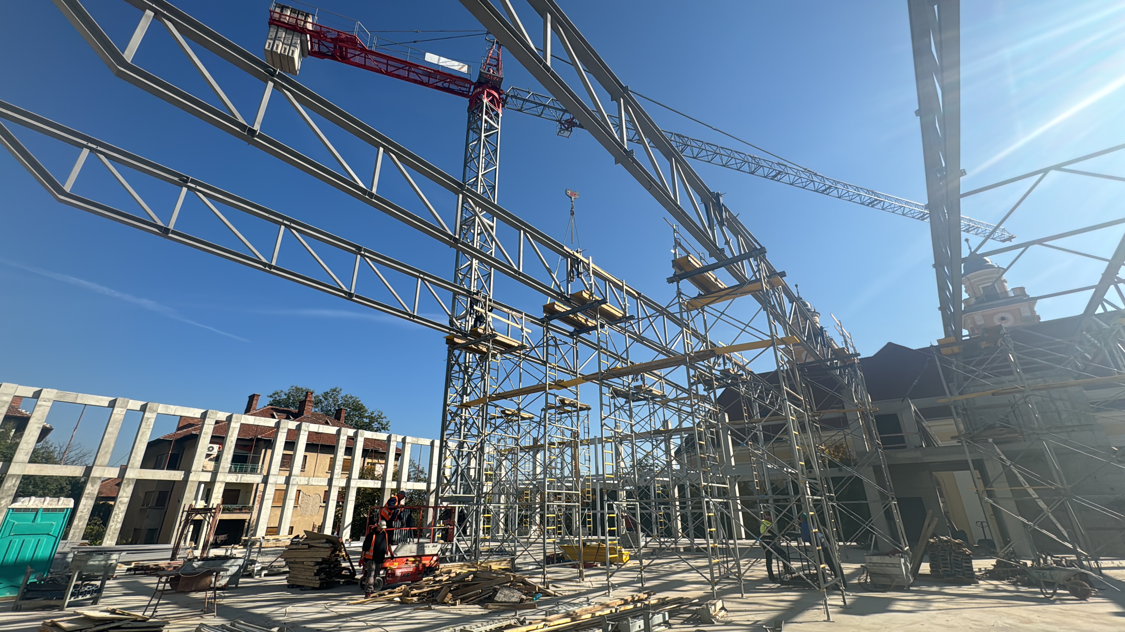 Inspectorat Județean Cluj – execuție și montaj structuri metalice